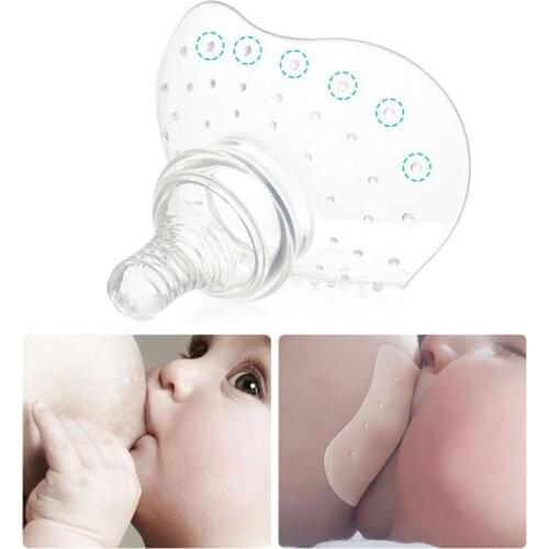 Silicone Nipple Protectors Feeding Mothers Nipple Shields Protection Cover Breastfeeding Mother Milk Silicone Nipple