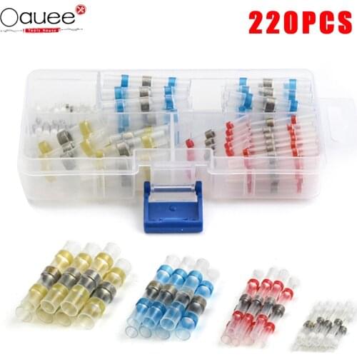 Solder ring terminal DIY boxed waterproof solder ring heat shrinkable middle connection terminal thickened Electric Connectors