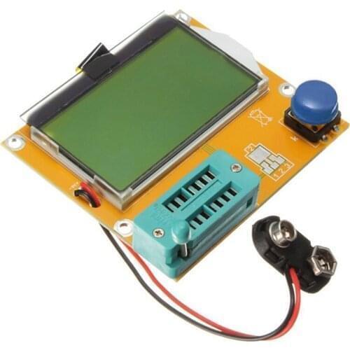 20Pcs/Lot LCR-T4 ESR Meter Transistor Tester Diode Triode Capacitance SCR Inductance Automatic Shutdown LCD Display