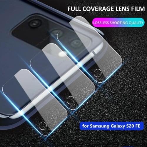Camera Screen Protector for Samsung Galaxy S20 FE Anti-scratch Clear Tempered Glass Lens Protective Film on S20 FE Protection