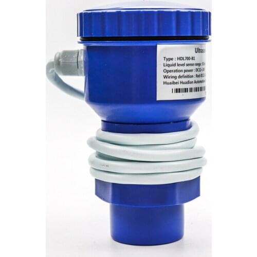 1m 2m 3m 4-20mA RS 485 output 24v ultrasonic transmitter measure fuel gasoline