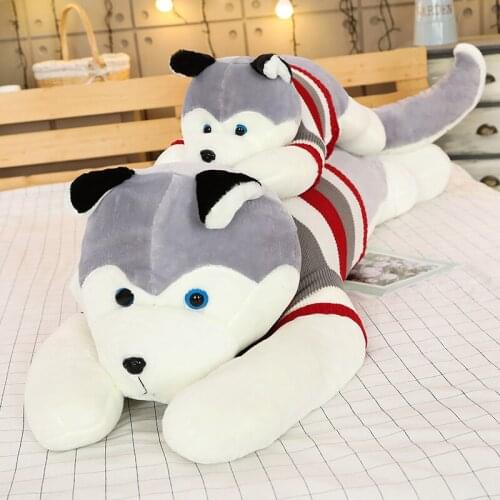1pc 70cm Cute Husky Dog Plush Toys Soft Pillow Brinquedos High Quality Best Gifts for Kids and Girl friends