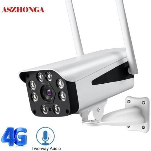 2MP Wireless 4G Wifi Security Camera 1080P HD Home IP Camera Outdoor Security CCTV Surveillance Bullet Cam IR Night Vision