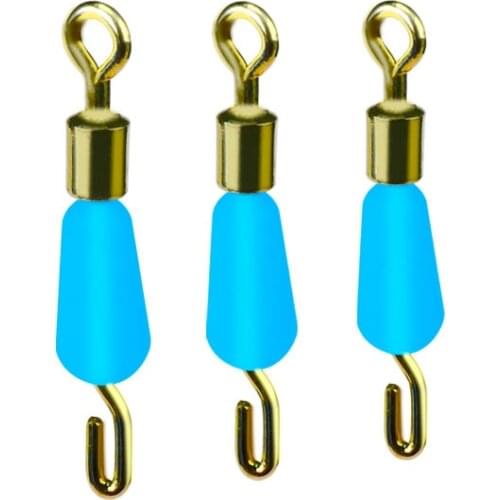 30PCS/Lot Ball Bearing Swivel Solid Rings Fishing Connector Ocean Boat Fishing Hooks Quick Fast Link Connector