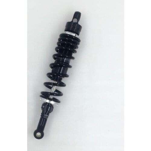 360mm 30 clicks djustable air shock absorbers 7mm spring for Dirt Bike Gokart Quad ATV MOTORCYCLE yellow+Chrome black+silver