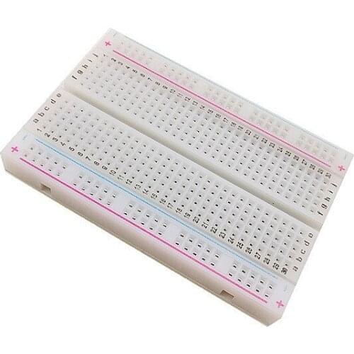 400 Tie Points Solderless 8.5CM x 5.5CM PCB Breadboard Mini Universal Test Protoboard DIY Bread Board Bus Test Circuit Board