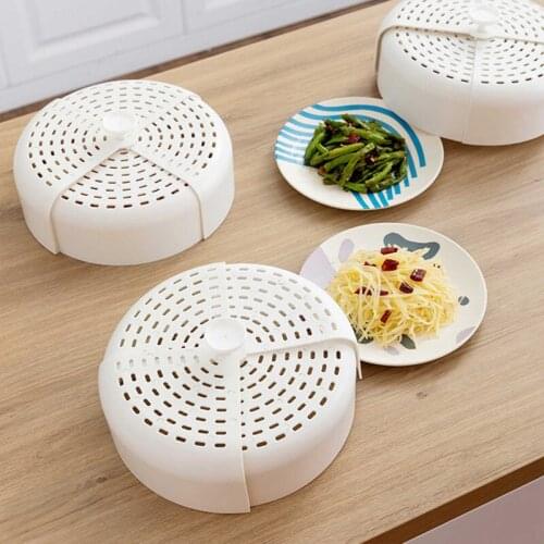 Household Foldable Anti-fly Vegetable Cover Anti-mosquito Breathable Food Cover Dining Table Cover Leftovers Dust Cover Food Cov