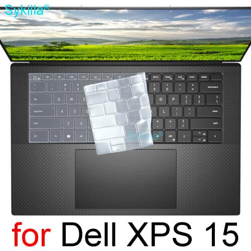 Keyboard Cover for Dell XPS 15 17 7590 9550 9560 9570 9650 Touch Series Protector Skin Film Case Laptop Accessories Silicon 2020