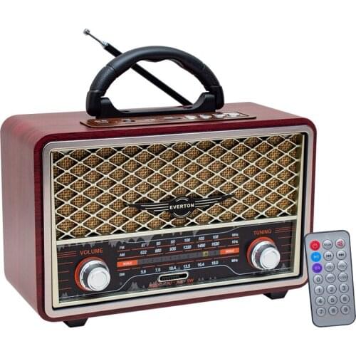EVERTON RT-809BT USB/SD/FM/BLUETOOTH SUPPORTED NOSTALGIC RADIO