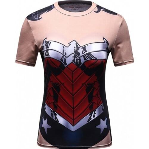 Hot Sale New Design 3D OEM Design Women Clothes Compression Rashguard