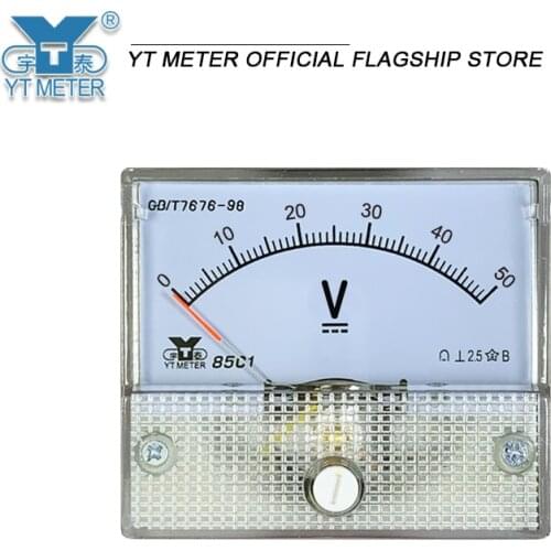 85C1-v dc Voltage Meter 1v 3v 5v 10v 15v 20v 30v 50v 75v 100v 150v 200v 250v 300v 450v 500v 600v 750v Measuring range Analog