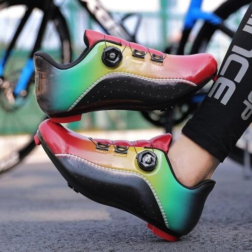 2021 Summer New Sapatilha mtb Road Cycling Shoes Unisex Self-locking MTB Sneakers Bicycle Shoes Sport Cleats Road Racing Shoes