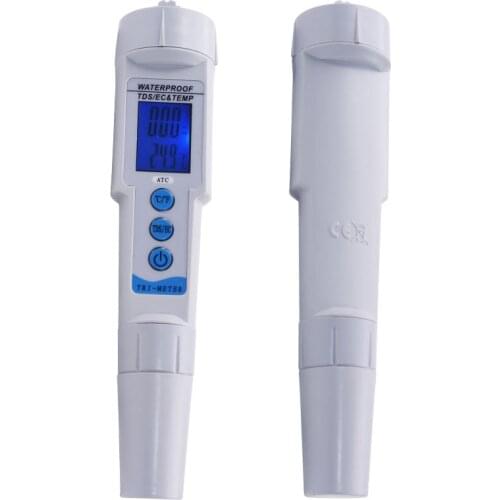 Multi-parameter 3 in 1 TDS tester EC/TDS-616 Water meter EC temperature Monitor for Aquarium Drink Water Quality