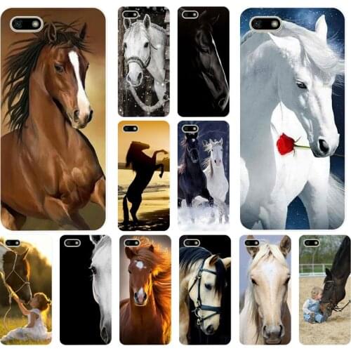 150H The Finest Horses Soft Silicone Tpu Cover Case for huawei Honor 7a pro 7x play case
