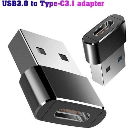 2020 NEW 2Pcs USB 3.0 Type-C Otg Female Cable Connector Converter Adapter USB-C For Xiaomi Samsung Computer Disk Mouse Keyboard