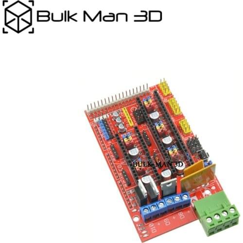 RAMPS 1.4 Control Board Panel Part Motherboard 3D Printers Parts Shield Red Black Controls Ramps1.4 Boards Accessories