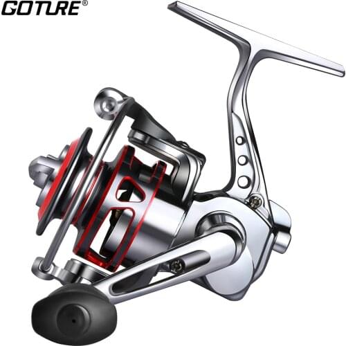 Goture XF150 All Metal Mini Small Spining Fishing Reel 5.0:1 3BB+1RB 180g Winter Ice Fishing Reel Max Drag 10Lbs