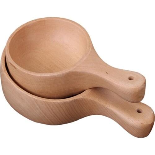 Salad Bowl Fruit Decoration Practical Wooden Household Kitchen Bowl Cutlery Basin Fruit Bowl Salad Bowl Storage Tableware