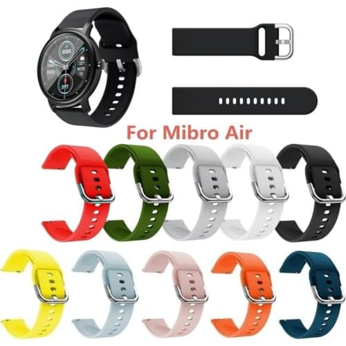 Hot Silicone Wrist Strap for Mibro Air Smart Watch Band Wrist Strap Wearable Watch Band Accessori For -Xiaomi Mi Bro Air