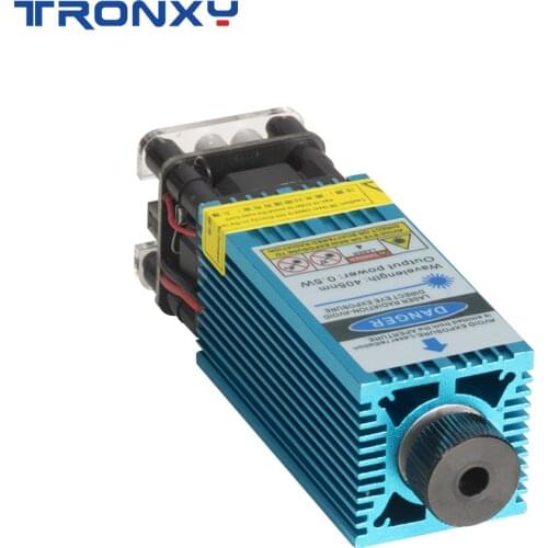 TRONXY PWM TTL CNC 405nm Blue Laser Engraver Module DIY Kits Magnetic Design with Goggles Test Boards for X5SA Series 3D Printer