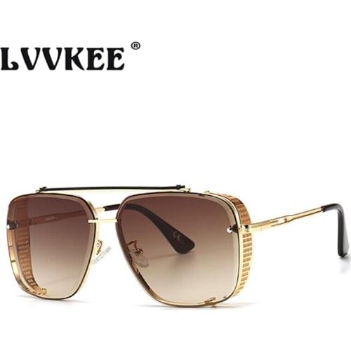 2021 Fashion Punk Mach Six Style Gradient Sunglasses Women/ Men Vintage Brand Design Sun Glasses For Male UV400 Oculos De Sol