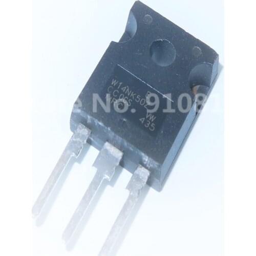 5PCS/LOT STW14NK50Z W14NK50Z TO-247 500V 14A Triode transistor In Stock