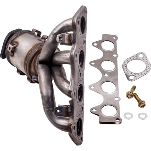 Unitized Exhaust Outlet Manifold Catalytic Converter for Hyundai Kia