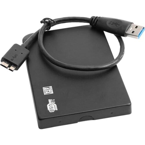 2.5 inch External HDD Black Plastic High Speed Micro B to USB 3.0 PC Mechanical Hard Disk Drive Computer Accessories