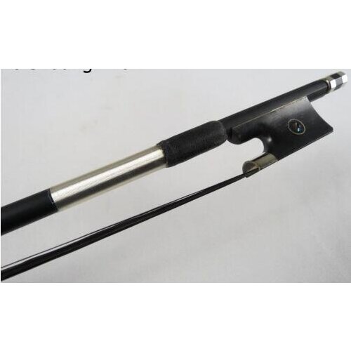 1Pcs strong black Carbon fiber violin bow 4/4,black Horsehair