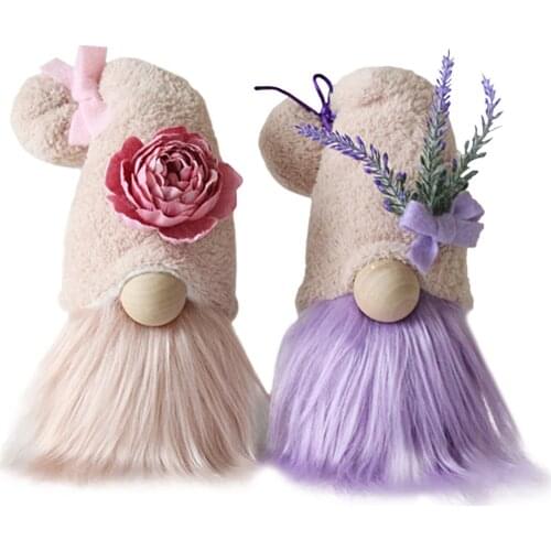 2pcs/set Romantic Wedding Anniversary Gift Wedding Hand-made Faceless Doll Decoration Couple Doll Doll Holiday Decoration