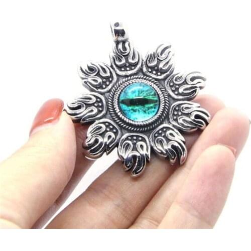2018 Eye Ball Pendant 316 Stainless Steel Fashion Monster Eye Pendant