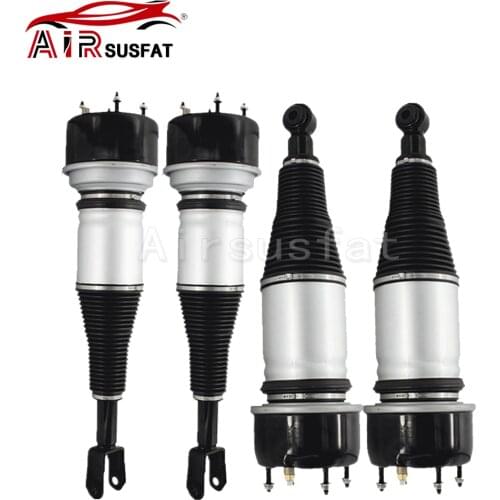 4 PCS Front + Rear Air Suspension Shock Absorber Struts For Jaguar XJ XJ6 XJ8 XJ 2004-2010 C2C28533 C2C41339 C2C41341 C2C41343