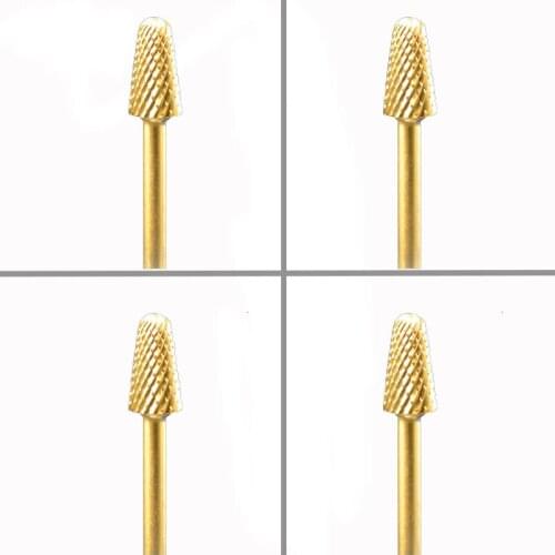 4pcs Carbide Nail Drill Bit - Safety Bit -C