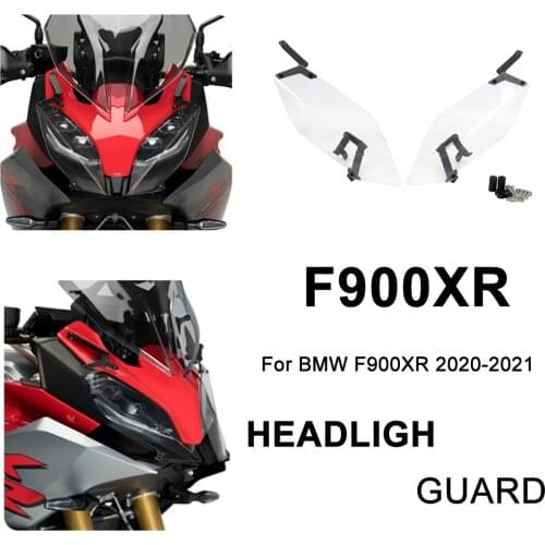 Motorcycle Accessories Headlight Headlamp Protector Guard Cover Cap For BMW F900XR F 900 XR F900 XR Light Protection 2020 2021