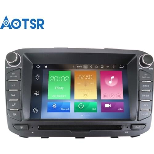 Aotsr Android 8.0 Car GPS Navigation Car Radio DVD Player for KIA Picanto Morning 2011-2016 Multimedia Radio Tape Recorder