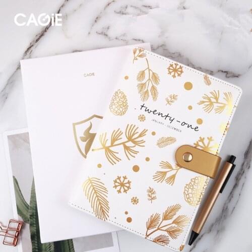 A5 Buckle Agenda 2021 Planner Schedule Notebook and Journals Week Plan Business Notepad School Office Supplies Stationery Gift