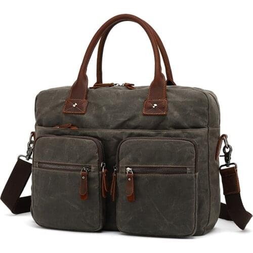 Brand Waterproof Men Laptop Briefcase Business Handbag for Men Large Capacity Messenger Shoulder Bag for men 2020