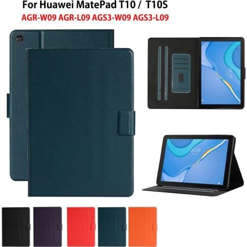 Case For Huawei Matepad T10 9.7 inch Funda For Huawei Matepad T10S MatePad T 10 T 10s 10.1 Cover Tablet Protective Stand Coque