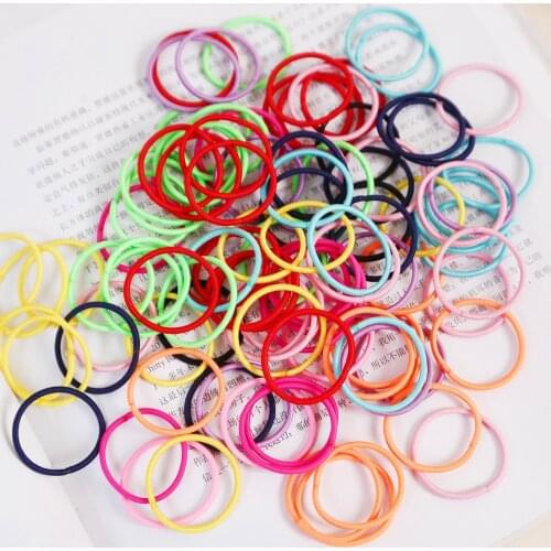 Childrens Rubber Band Not Hurt Hair Girls Headband Korean Baby Hair Accessories Hair Ring Tie Hair Rubber Band Girl Headdress