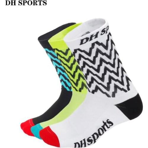 DH SPORTS High Quality Professional Cycling Socks Sport Bike Socks Breathable Brand Sock Men Women Racing Bicycle Socks DH06