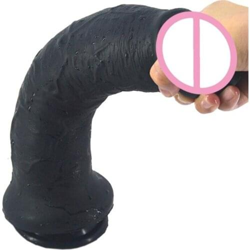 Dildo female masturbation device silicone wear manual massage realistic adult toys huge dildos
