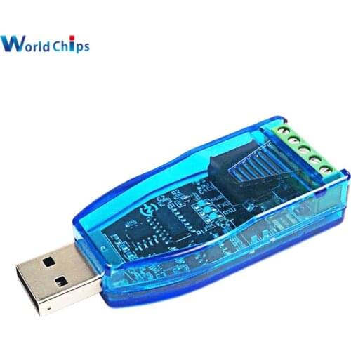 USB To RS485 Converter Isolate Module Upgrade Industrial TVS ESD Protection Original CH340E Standard RS-485 Connector Board