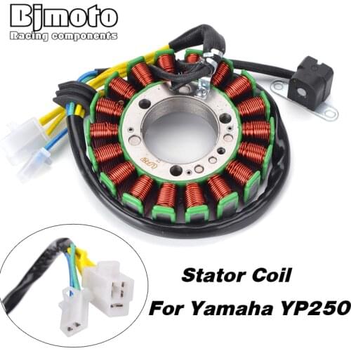 Motorcycle Magneto Generator Stator Coil For Yamaha 5GM-81410-00-00 5GM 81410 00 00 YP250 YP 250 MAJESTY 250 2000-2007