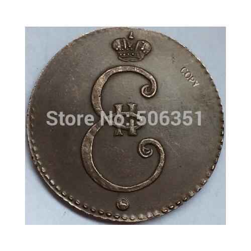 Wholesale 1796 russian 1 kopeks copper coins copy