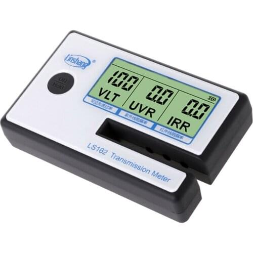 LS162 Window Tint Solar Film Tester Window Meter IR UV Rejection Visible Light Transmittance