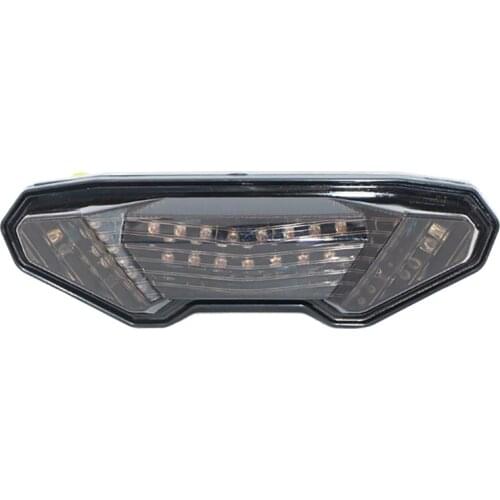 Motorcycle Rear Tail Light Brake Turn Signals Integrated LED Light Clear for Yamaha MT09 FZ09 MT-09 FZ-09 2014-2016