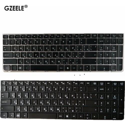 GZEELE New Russian laptop Keyboard for HP PROBOOK 4530 4530S 4730 4730S 4535S 4735s RU with Silver Frame Replace notebook