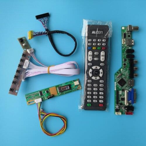 For N150X3 -L05 Module TV Controller Board 30pin Digital Signal Resolution AV VGA 1 lamps 15" Mother Board 1024X768