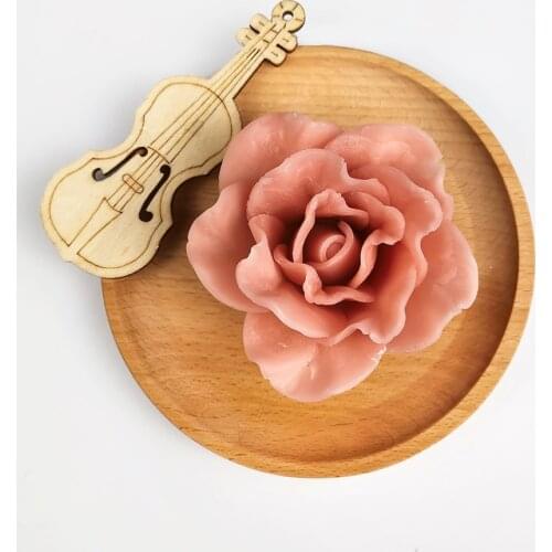 PRZY HC0088 3D Molds Flowers Silicone Soap Mold Flower Candle Aroma Mould Soap Making Moulds Resin Clay Molds Silica Gel