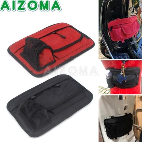Scooter Motorcycle Storage Bag Side Tool Saddle Bag For Piaggio Vespa GTS LX LXV Sprint Primavera 50 125 200 300 GTS 300ie 250ie